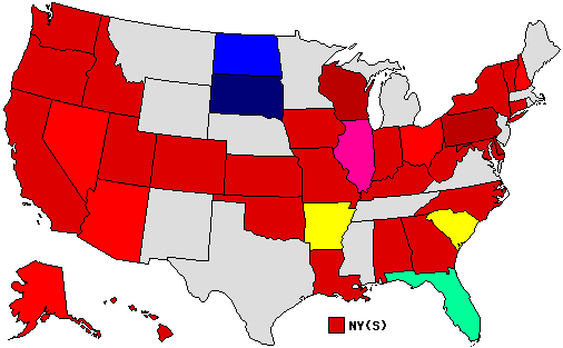 2010 Senate Endorsement Map