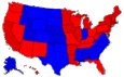 1996 State Map