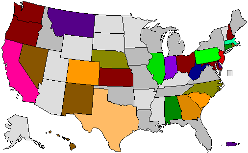 Mock Election 2016 Map