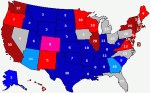 President Poll Map