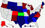 Illinois Dem Prediction Map