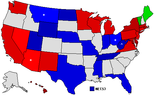 Senate Prediction Map