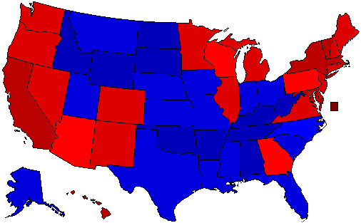 2020  County Map of General Election Results for President