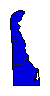 1992 Delaware County Map of General Election Results for Insurance Commissioner