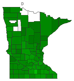 1902 Minnesota County Map of General Election Results for Amendment