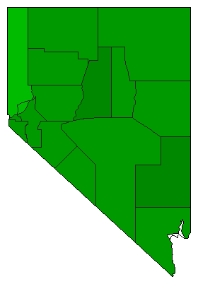 2000 Nevada County Map of General Election Results for Referendum