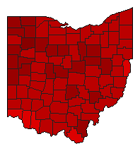 2015 Ohio County Map of General Election Results for Referendum