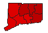 1978 Connecticut County Map of General Election Results for Comptroller General