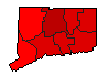 2002 Connecticut County Map of General Election Results for State Treasurer