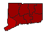 2006 Connecticut County Map of General Election Results for Attorney General