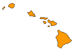 2016 Hawaii County Map of Republican Primary Election Results for President