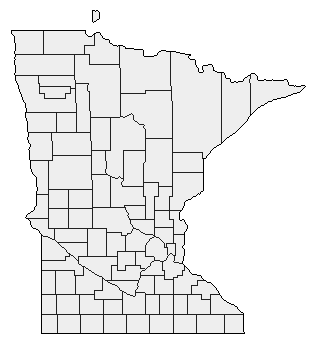 2016 Minnesota County Map of Republican Primary Election Results for President