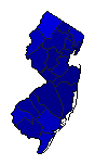 2018 New Jersey County Map of Republican Primary Election Results for Senator
