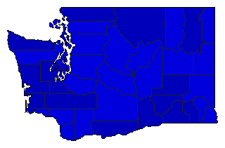 2004 Washington County Map of Republican Primary Election Results for Insurance Commissioner